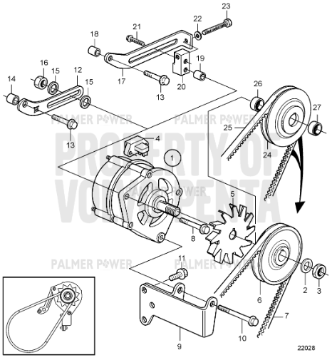 Order VOLVO PENTA 20412484 Fan