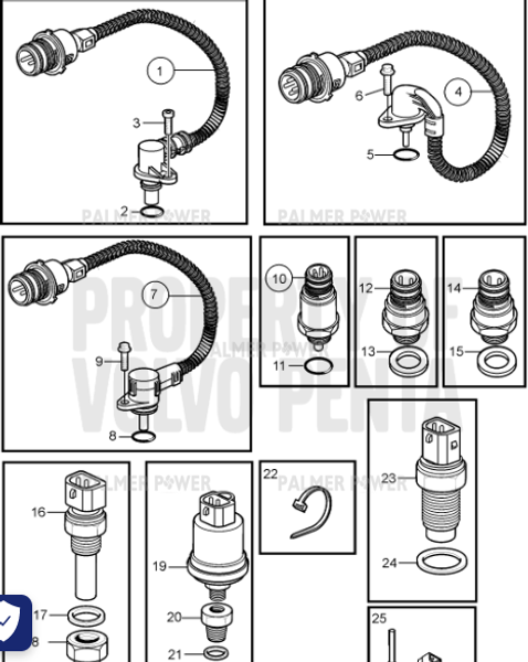 Order VOLVO PENTA 20424056 Switch