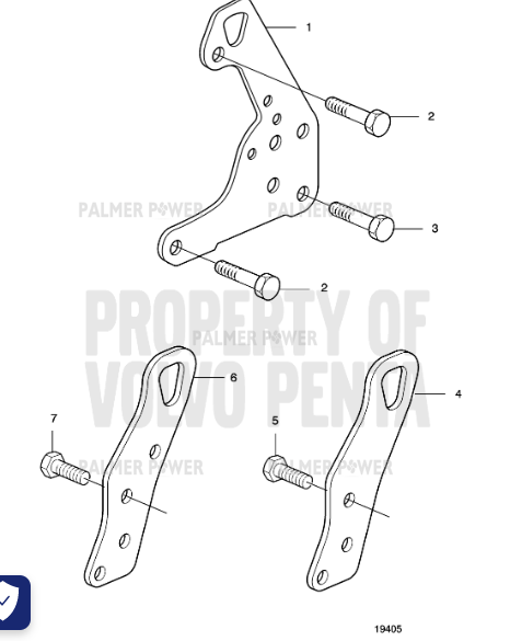 Order VOLVO PENTA 20450856 Screw