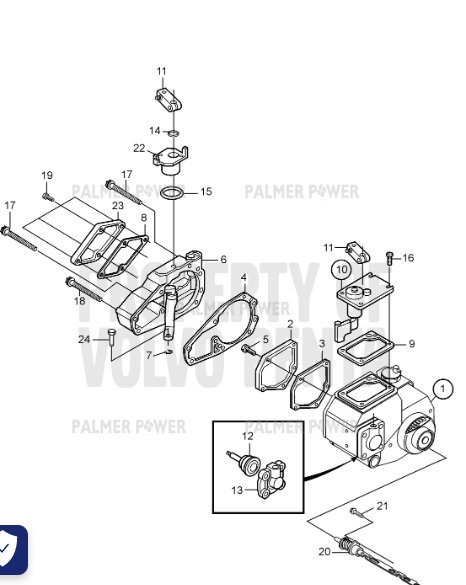 Order VOLVO PENTA 20460082 Six Point Socket Screw | Locking Screw