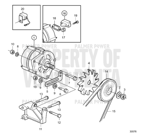 Order VOLVO PENTA 20460856 Capacitor