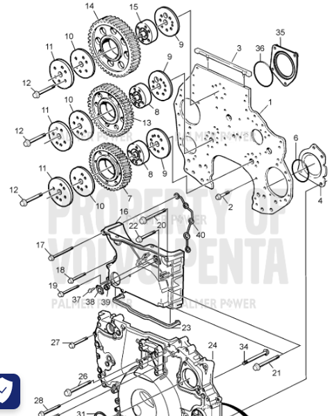 Order VOLVO PENTA 20489341 Seal