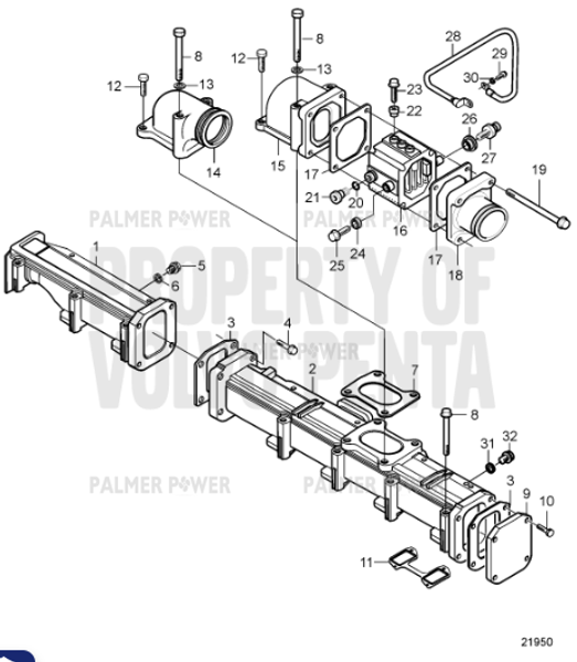 Order VOLVO PENTA 20511110 Screw