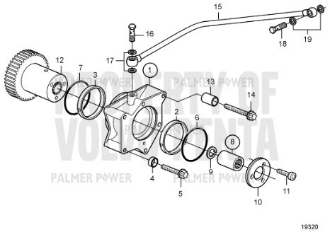 Order VOLVO PENTA 20544299 Spacer Sleeve