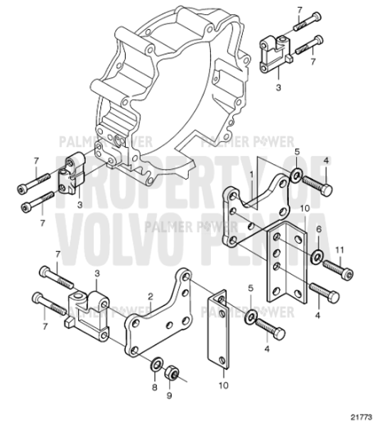 Order VOLVO PENTA 20555141 Screw