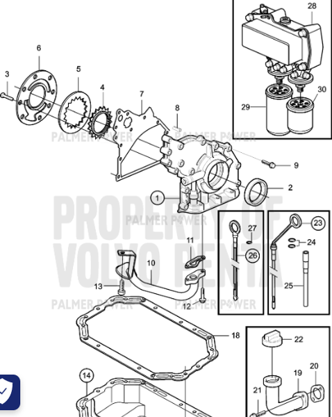 Order VOLVO PENTA 20572603 Dipstick