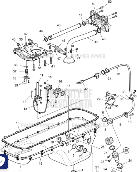 Order VOLVO PENTA 20715718 Flange Screw