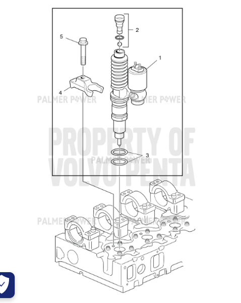 Order VOLVO PENTA 20847327 Unit Injector