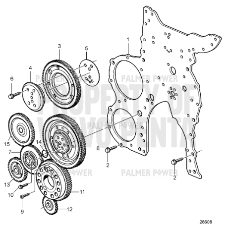 Order VOLVO PENTA 20849147 Idler Gear | Camshaft