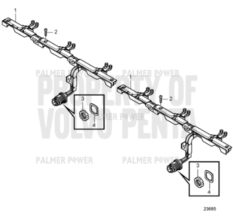 Order VOLVO PENTA 20886139 Wiring Harness