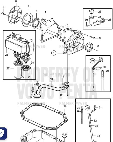 Order VOLVO PENTA 20977698 Bracket