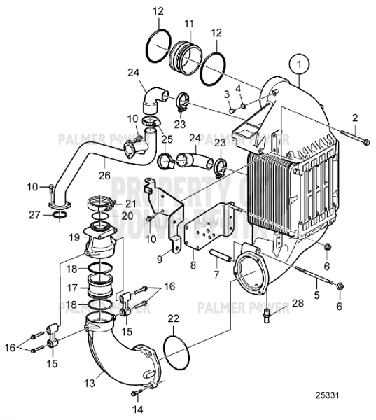 Order VOLVO PENTA 21096684 O-Ring