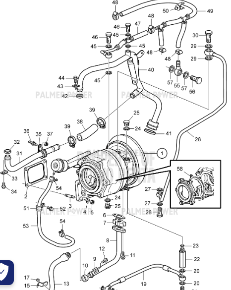Order VOLVO PENTA 21139074 Oil Line