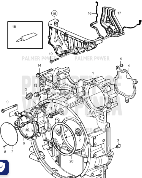 Order VOLVO PENTA 21145853 Cover