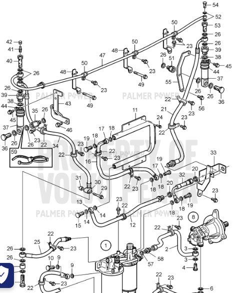 Order VOLVO PENTA 21148577 Bracket