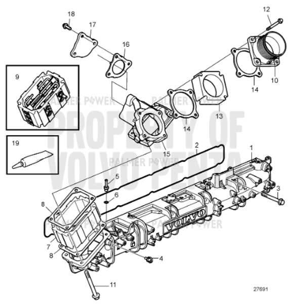 Order VOLVO PENTA 21158651 Dummy