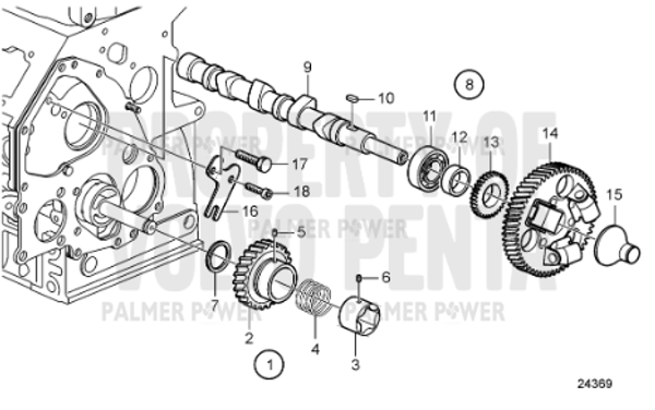 Order VOLVO PENTA 21187745 Sliding Sleeve