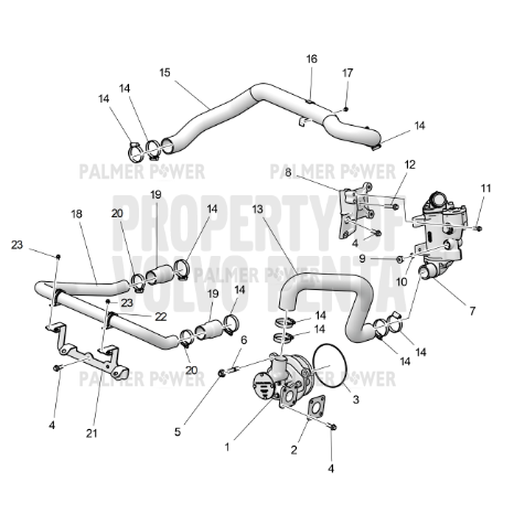Order VOLVO PENTA 21269499 Bracket