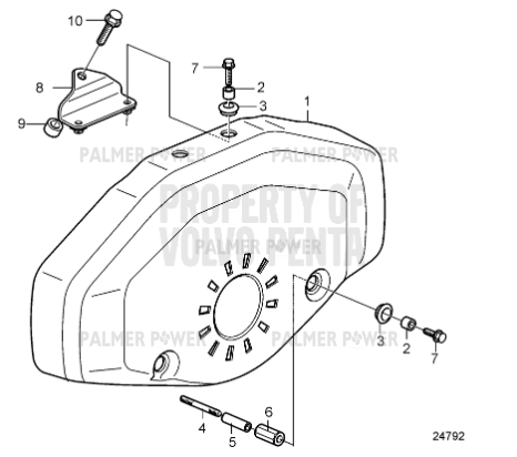 Order VOLVO PENTA 21330506 Belt Protector