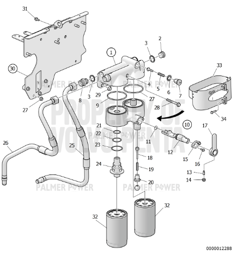 Order VOLVO PENTA 21346370 Adapter