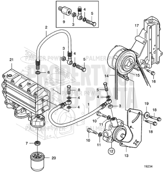 Order VOLVO PENTA 21425431 Pulley