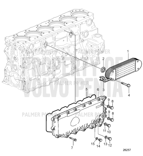 Order VOLVO PENTA 21426900 Cover