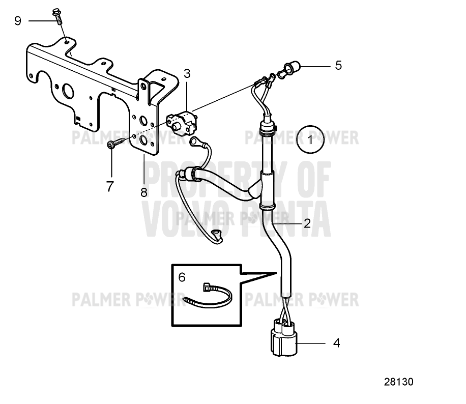 Order VOLVO PENTA 21445385 Bracket