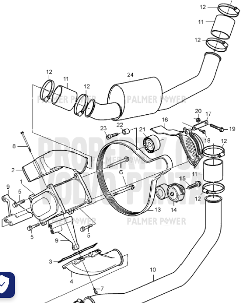 Order VOLVO PENTA 21451746 Pipe