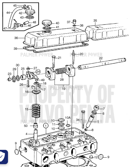 Order VOLVO PENTA 21501189 Valve Stem Seal