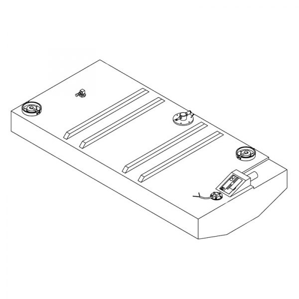 Order MOELLER FTA001105BR 50 Gallon Fuel Tank (Drop Ship