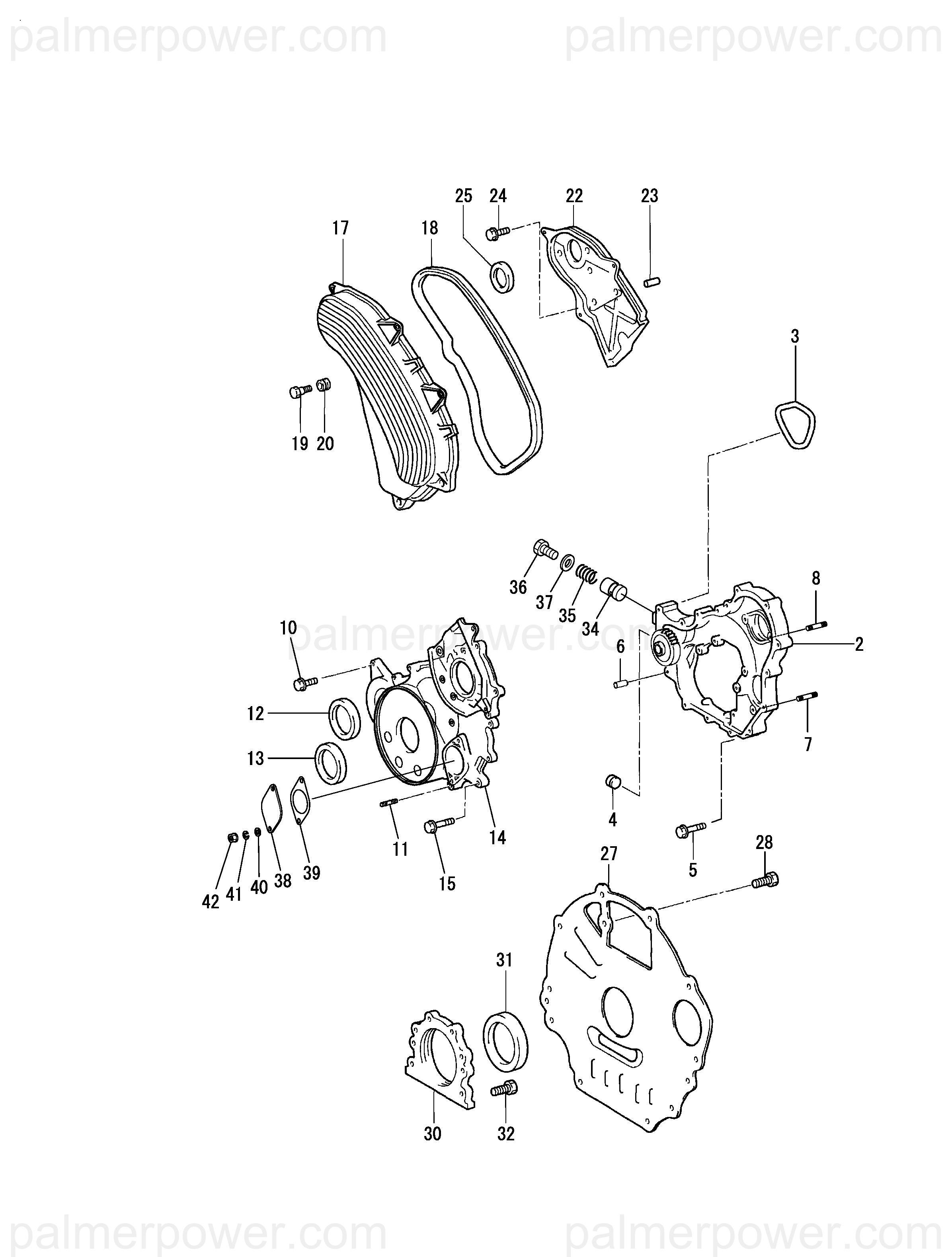 YANMAR 119771-00101 Retainer, Camshaft | PalmerPower