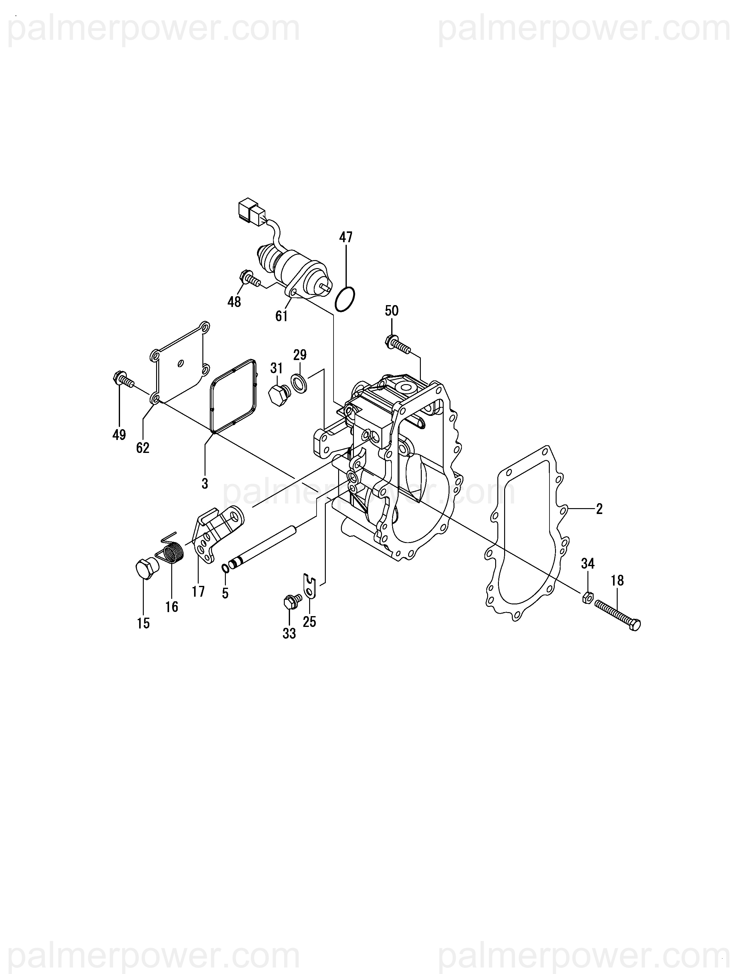 YANMAR 158552-61900 O-Ring | PalmerPower
