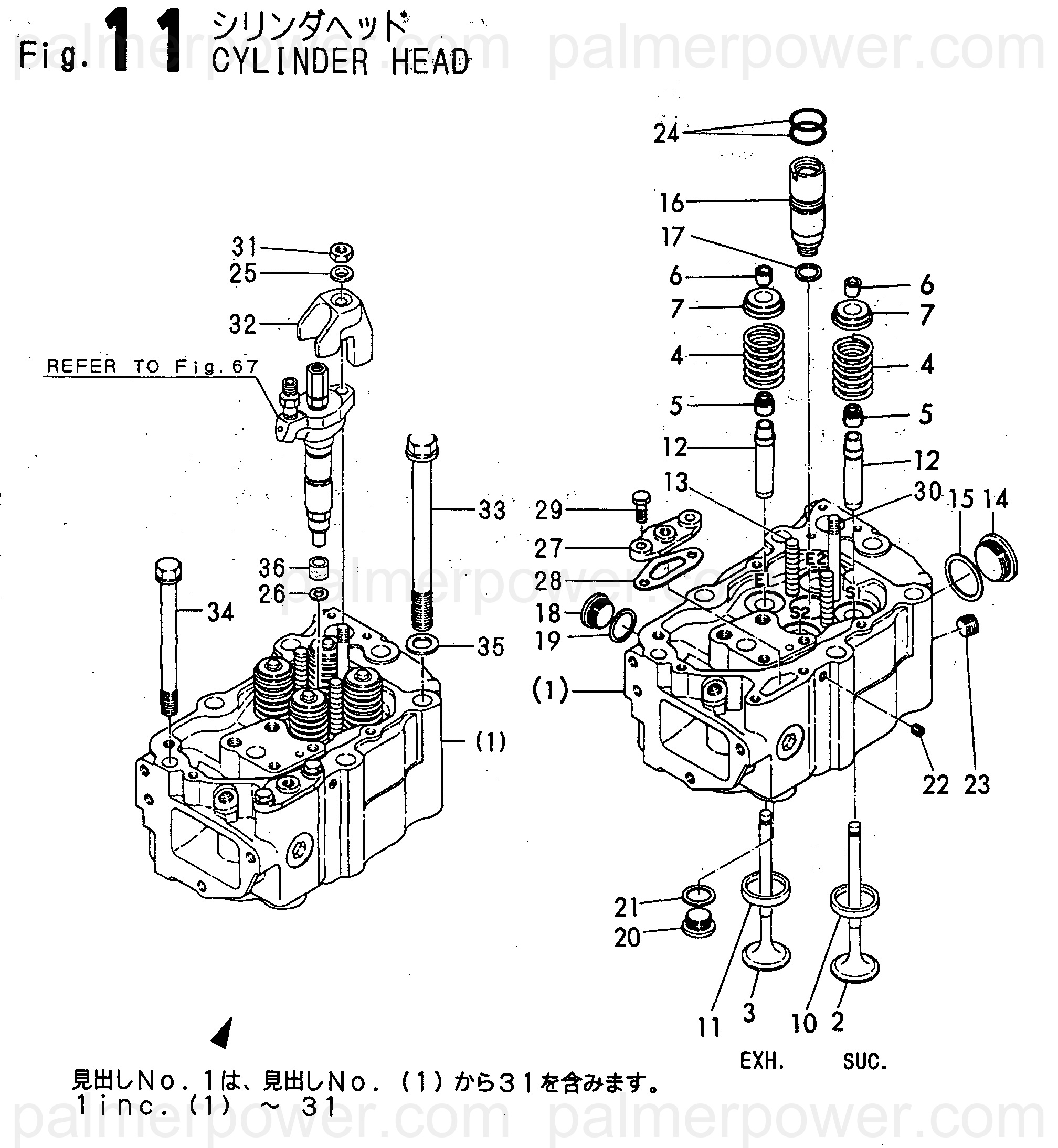YANMAR 148633-11990 Cotter Set, Valve | PalmerPower