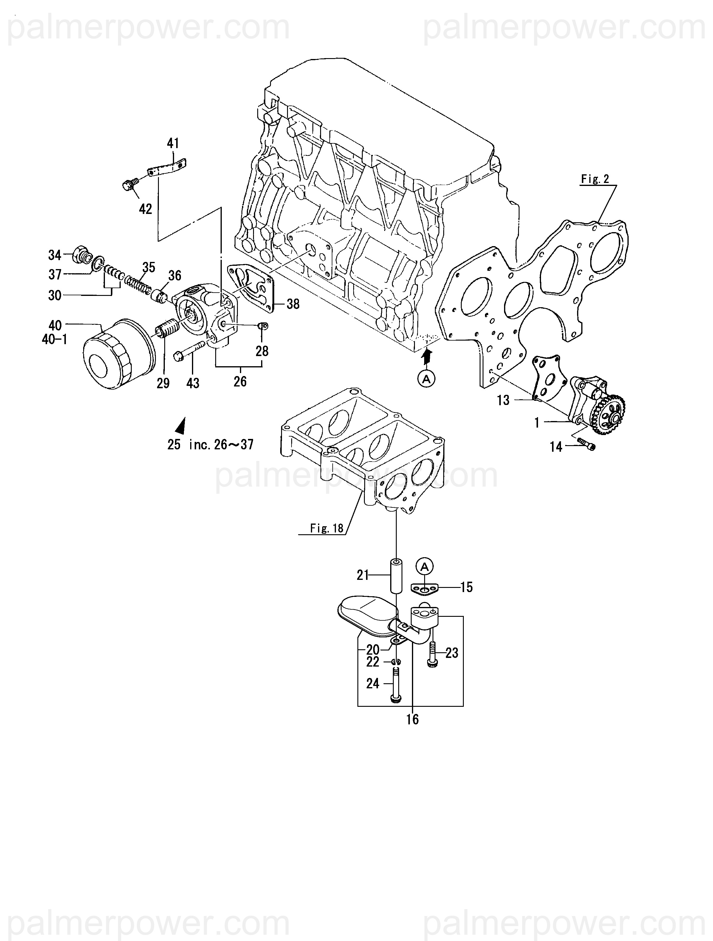 YANMAR 129150-32020 Gasket, Pump | PalmerPower
