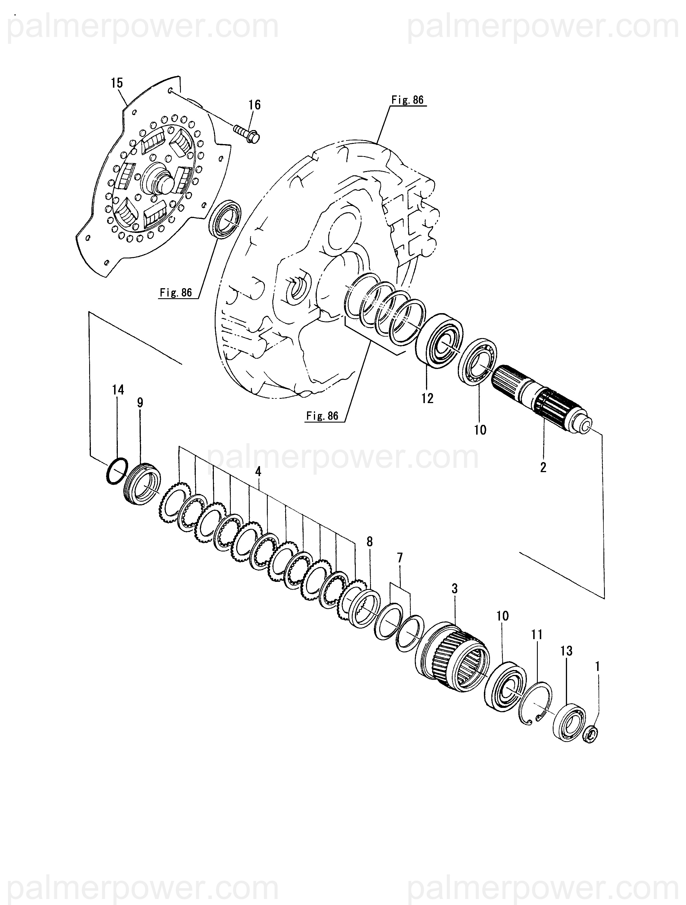 YANMAR 177074-03951 Disk, Damper | PalmerPower