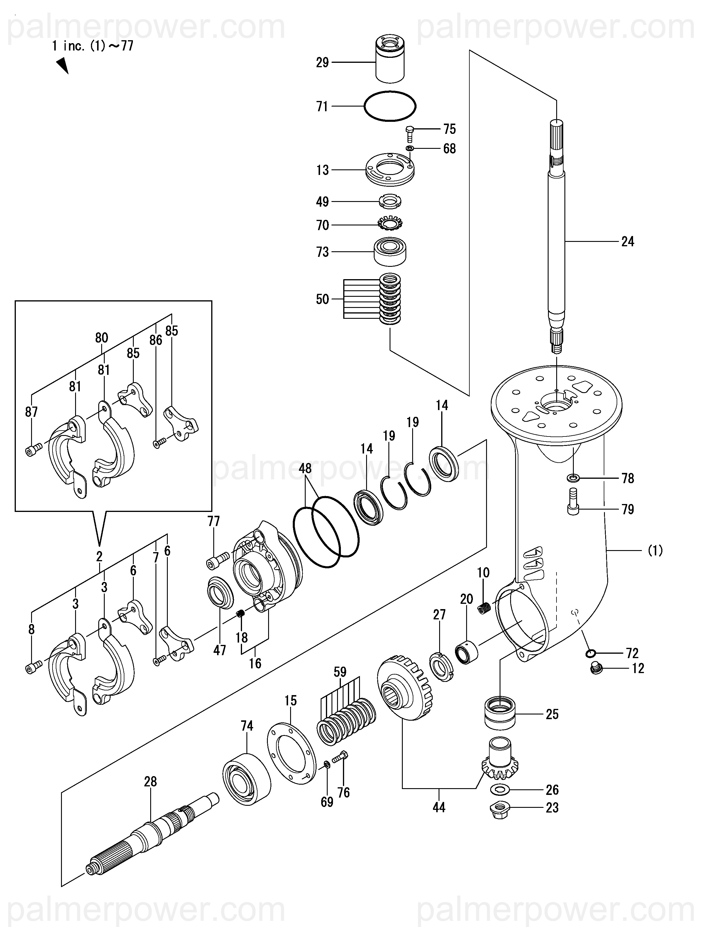 非売品 YANMAR 地図デザイン 置時計 YANMAR 196420-04540 Limiter Assy, Torque | PalmerPower