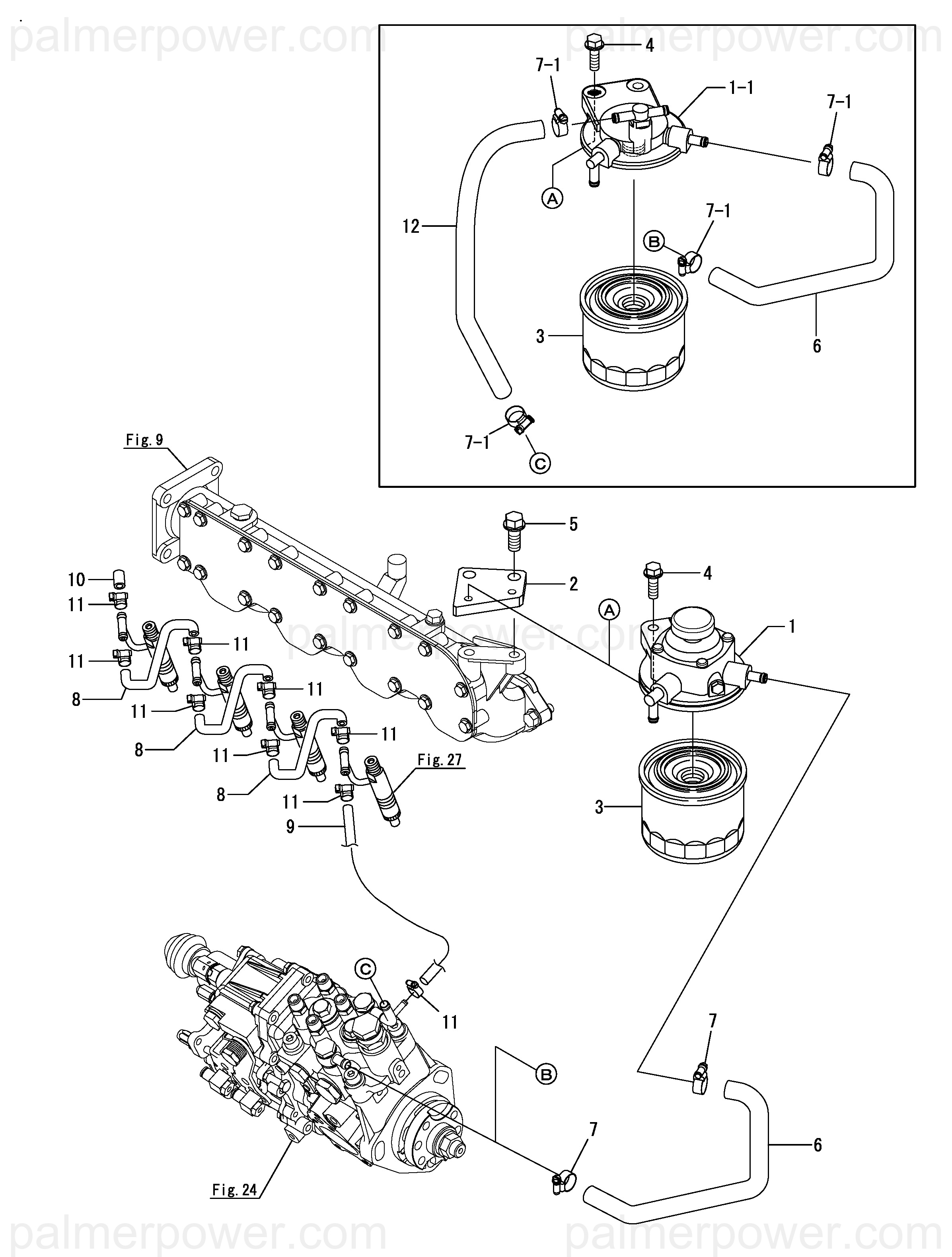 YANMAR 119802-55610 New # 119802-55610-Z | PalmerPower