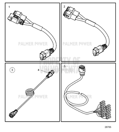 VOLVO PENTA 21930866 Wiring Harness | PalmerPower