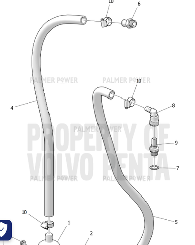 VOLVO PENTA 22310451 Engine Heater | Engine Heater, Sepatately Monted ...