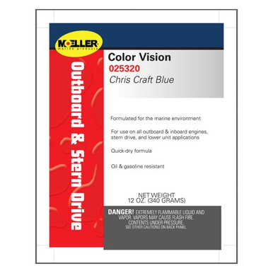 MOELLER 25425 Engine Paint Johnson White | PalmerPower