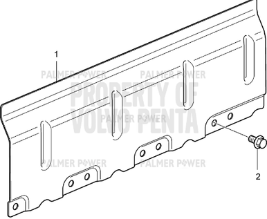 VOLVO PENTA 23160972 Heat Shield | PalmerPower
