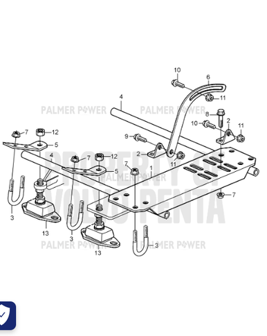 Kit Roue (wheel Kit) Pour Moteurs Marins Volvo Penta AQD21B, AQ145, AQ151, AQ165, Etc. - SOXA-Marine