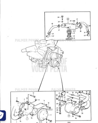 VOLVO PENTA 841307 Clamp | PalmerPower