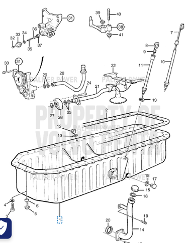 VOLVO PENTA 866936 Oil Filler Pipe | PalmerPower