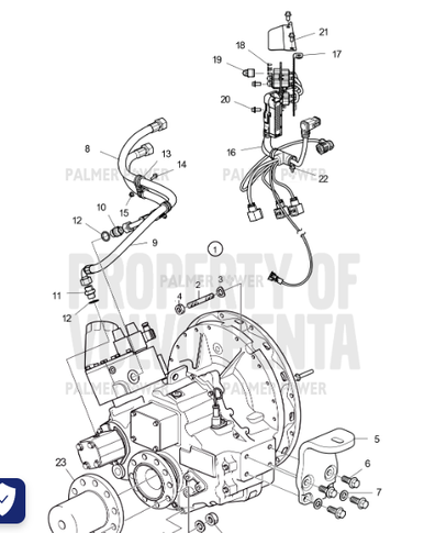 VOLVO PENTA 966459 Reduction Nipple | PalmerPower