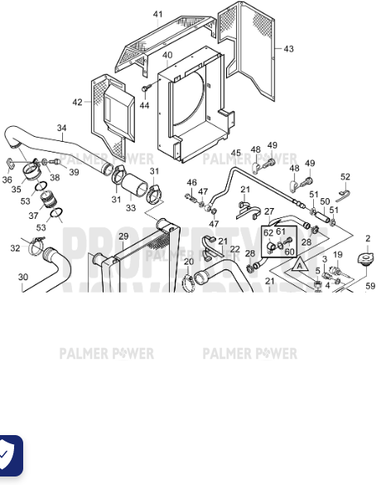 VOLVO PENTA 975197 Flange Screw | PalmerPower