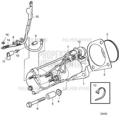 VOLVO PENTA 984758 Flange Screw | PalmerPower