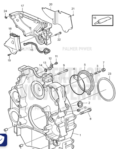 VOLVO PENTA 995658 O-Ring | PalmerPower