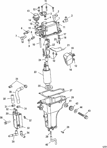 MERCURY 883222A1 Inlet Needle Kit | PalmerPower