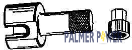 Glm Adaptor GLM PRODS 90210 PINION NUT ADAPTOR KIT | PalmerPower